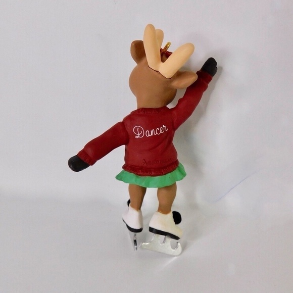 HALLMARK Vintage 1987 Collector’s Series Reindeer Champs Dancer Ice Skating - Picture 4 of 13